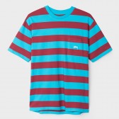 STUSSY-Range Stripe Pocket - Teal