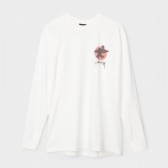STUSSY-Surfman Pigment Dyed L:S Tee - Natural