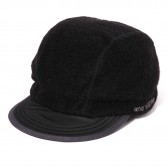 and wander-air wool cap - Black