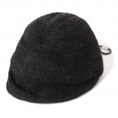 and wander-mohair braid cap - Black