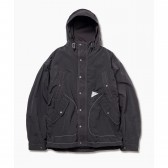 and wander-peach nylon jacket - Black