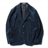 AURALEE-WASHED CORDUROY JACKET - Dark Blue