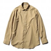 AURALEE-WASHED FINX TWILL SHIRTS - Beige