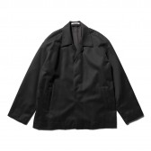 AURALEE-WOOL KERSEY BLOUSON - Black