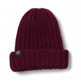 BEDWIN-WATCH CAP 「ROBERT」 - Burgundy