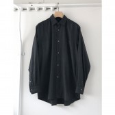 COMOLI-コットンネル コモリシャツ - Charcoal