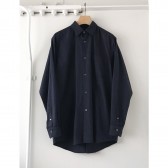 COMOLI-コットンネル コモリシャツ - Navy