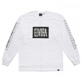 ELVIRA-BARBED WIRE L:S T-SHIRT - White