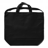 ENGINEERED GARMENTS-Carry All Tote w: Strap - Cotton Double Cloth - Black