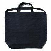 ENGINEERED GARMENTS-Carry All Tote w: Strap - Cotton Double Cloth - Dk.Navy
