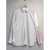 MOUNTAIN RESEARCH-Cricket Shirt - London Stripe - Gray