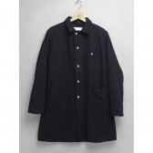 MOUNTAIN RESEARCH-Long Jacket - Navy Melton - Navy