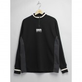 MOUNTAIN RESEARCH-Zipped Neck - Black