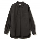 NAISSANCE-PULLOVER LONG SHIRT - Charcoal Gray