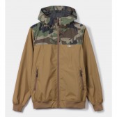 STUSSY-Hide Up Windbreaker - Coyote
