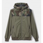 STUSSY-Hide Up Windbreaker - Olive