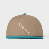 STUSSY-Lydian Two Tone Cap - Khaki