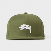 STUSSY-Stock FA17 Cap - Olive