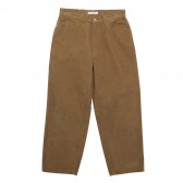 Living Concept-5POCKET WIDE CORDUROY PANTS - Beige