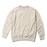 AURALEE-SUPER HIGH GAUGE SWEAT P:O - Ivory Beige