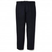 BEDWIN-10:L TAPERED CORDURA WOOL PANTS 「CHARLS」 - Black