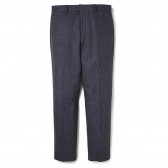BEDWIN-10:L TAPERED CORDURA WOOL PANTS 「CHARLS」 - Charcoal