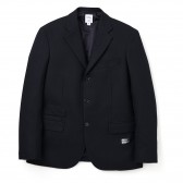BEDWIN-3B WOOL TAYLOR JACKET 「MICHAEL」 - Black