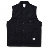 BEDWIN-PUFF VEST 「LEE JAY」 - Black