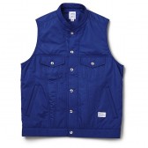BEDWIN-PUFF VEST 「LEE JAY」 - Blue
