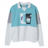 C.E : CAV EMPT-CASUAL COLLARED SWEAT - Green