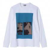 C.E : CAV EMPT-CONCEALS LONG SLEEVE T - White