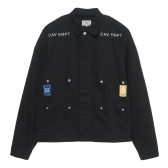 C.E : CAV EMPT-MULTI POCKET JACKET - Black