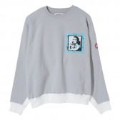 C.E : CAV EMPT-T.CO LOOSE FIT CREW NECK - Grey