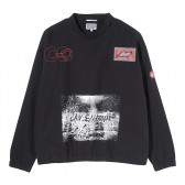 C.E : CAV EMPT-ZIP SHOULDER PULLOVER - Black