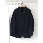 COMOLI-コットンツイル ジャケット - Black