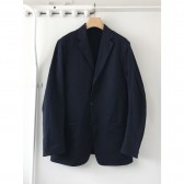 COMOLI-コットンツイル ジャケット - Navy