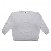 ELVIRA-BREAK DOLMAN SWEAT - Grey