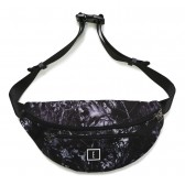 ELVIRA-REAL TREE WAIST BAG - Black