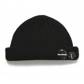 ELVIRA-SHORT BEANIE - Black