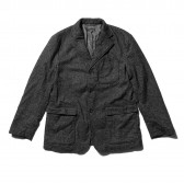 ENGINEERED GARMENTS-Baker Jacket - Wool Homespun - Charcoal