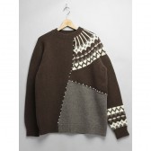 MOUNTAIN RESEARCH-Frankenstein Sweater - Brown