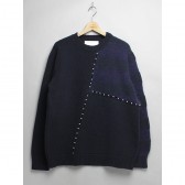 MOUNTAIN RESEARCH-Frankenstein Sweater - Navy
