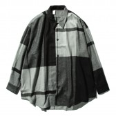 N.HOOLYWOOD-172-SH05-017 pieces - Gray Check