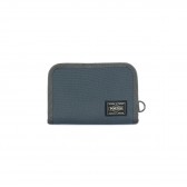 N.HOOLYWOOD-972-AC06 pieces 吉田カバン MEDIUM WALLET - Charcoal