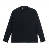 N.HOOLYWOOD-972-CS01-068 pieces MOCK NECK LONG SLEEVE - Black