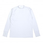 N.HOOLYWOOD-972-CS01-068 pieces MOCK NECK LONG SLEEVE - White