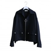 NEON SIGN-BREAKER JACKET - Black