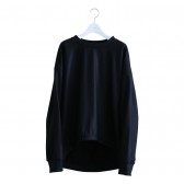 NEON SIGN-MELTON SWEAT - Black