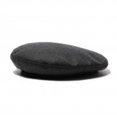 NGINEERED GARMENTS-Beret - Worsted Heavy Wool - Dk.Grey