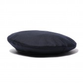 NGINEERED GARMENTS-Beret - Worsted Heavy Wool - Dk.Navy